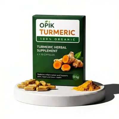 3 BOXES OF TURMERIC HERBAL SUPPLEMENT