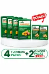 4 BOXES OF TURMERIC HERBAL SUPPLEMENT